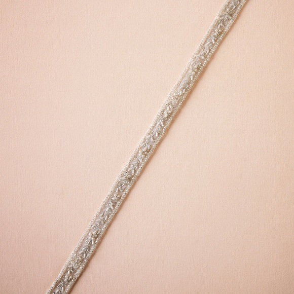 BHLDN wedding dress belt