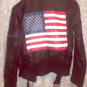 UNIF Leather Moto Jacket