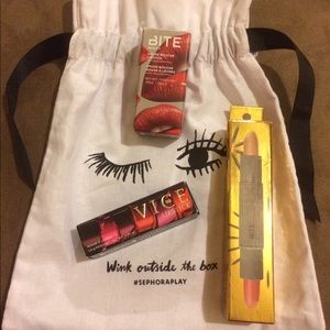 Lipstick Bundle:Sephora.Urban Decay & Bite.Firm