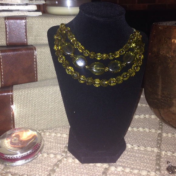 Multi-Strand Beaded Necklace