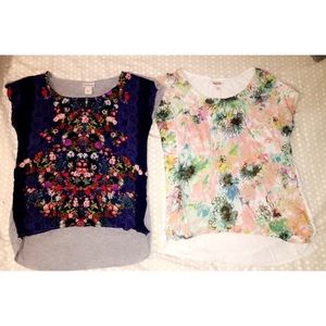 Women's floral blouses