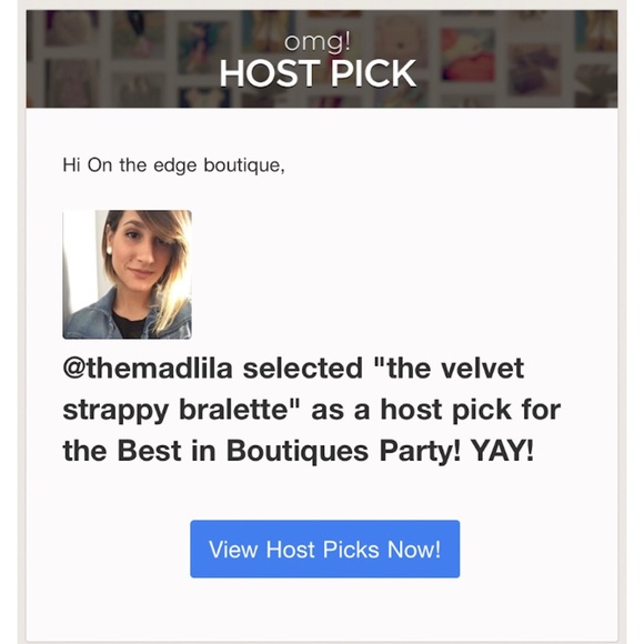 🎉hp🎉 the velvet strappy bralette - Picture 8 of 8