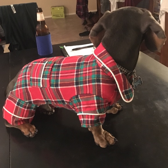 Hotel Doggy XS Plaid Pajamas $18
