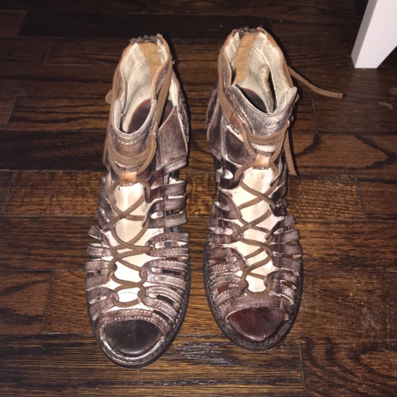 FREEBIRD BY STEVE MADDEN WAZEE BOOTIES/WEDGES💖 - Picture 2 of 4