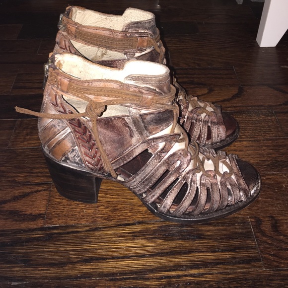 FREEBIRD BY STEVE MADDEN WAZEE BOOTIES/WEDGES💖 - Picture 3 of 4