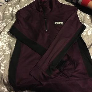 PINK half zip