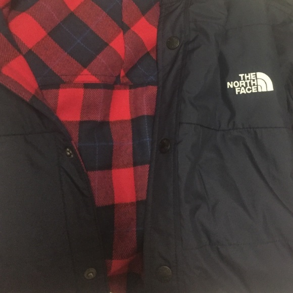 Reversible North Face Insulated Jacket