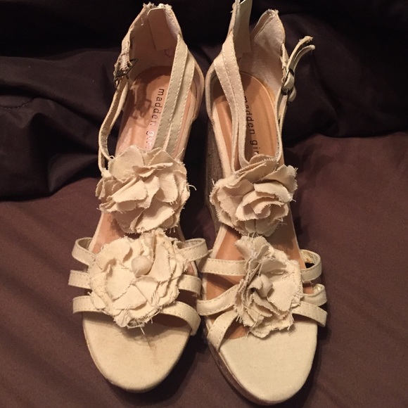 Madden Girl Off-White Heels