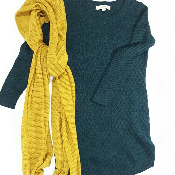 LOFT Dresses & Skirts - LOFT Textured Sweater Dress or Tunic