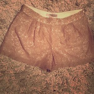 Lace forever 21 shorts