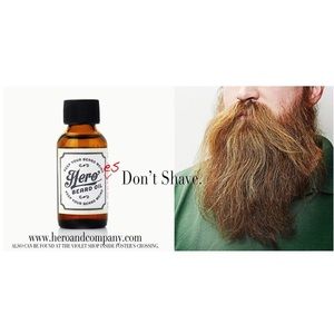 Hero Beard Oil. New product
