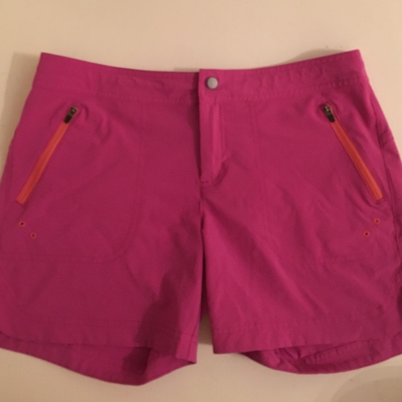 Title Nine Pink Mini Cargo Shorts