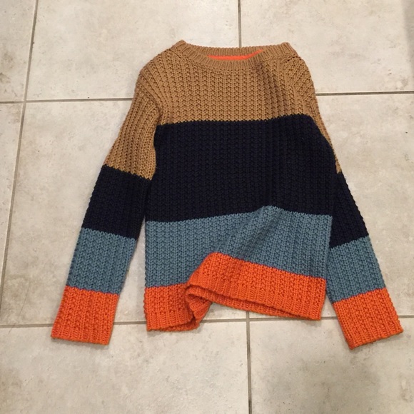 Anthro Color block sweater - Picture 2 of 2