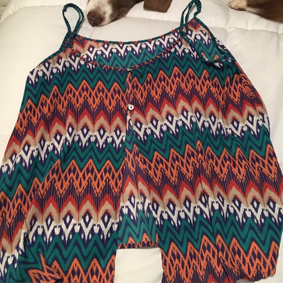 Aztec Pattern Tank - Picture 2 of 2