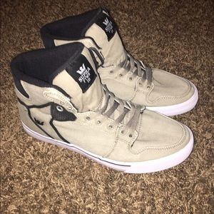 Supra Vaider Men's Tan/Black/White 10.5