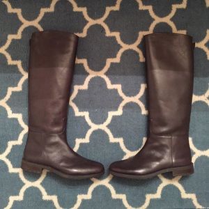 Banana Republic Leather Riding Boots - Brown