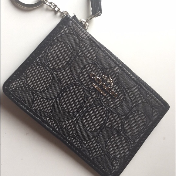 Coach coin and card case