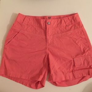 Title Nine Coral Cargo Shorts