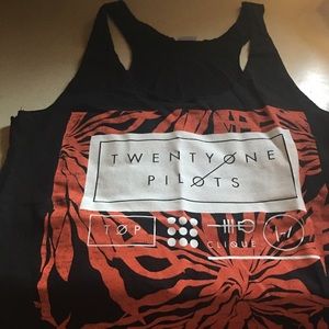 Twenty one pilots tank top racer back. New