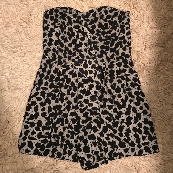 Express printed romper