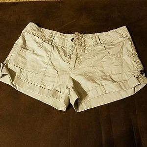 Tan shorts!