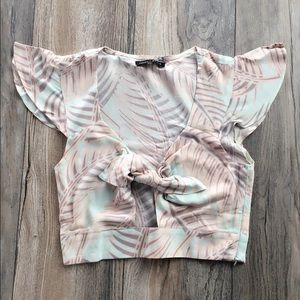 Kendall & Kylie Cutout Crop Top