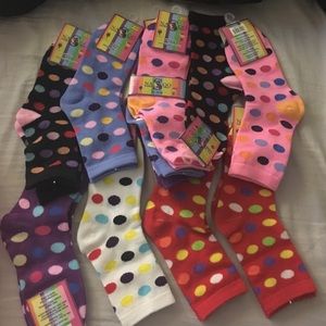 BRAND NEW GIRLS SOCKS 6-8---11 PAIR