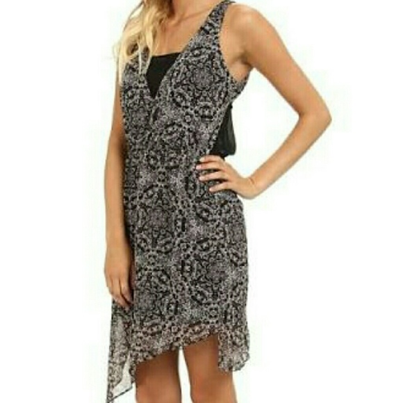 BCBG Asymmetrical Dress NEW - Picture 2 of 4