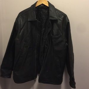 Leather jacket