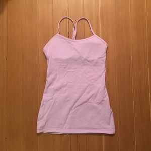 Lululemon Lavender Power Y Tank