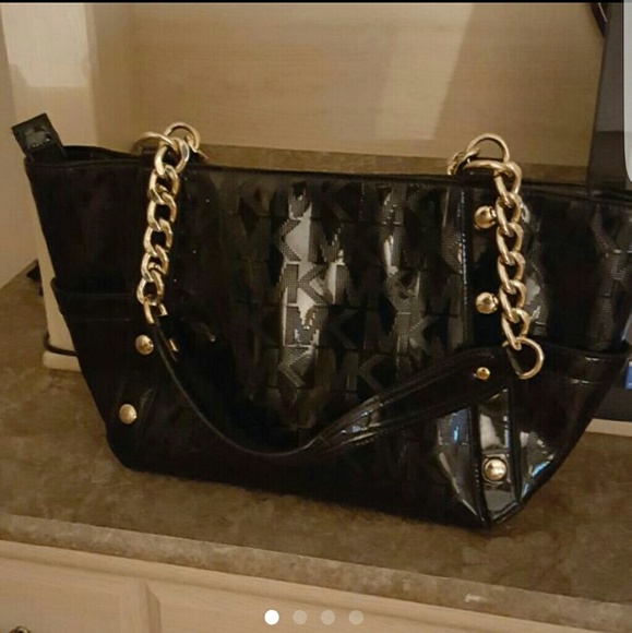 Authentic Michael Kors Black Bag