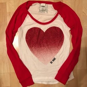 VS Pink "Be Mine" Vday L/S