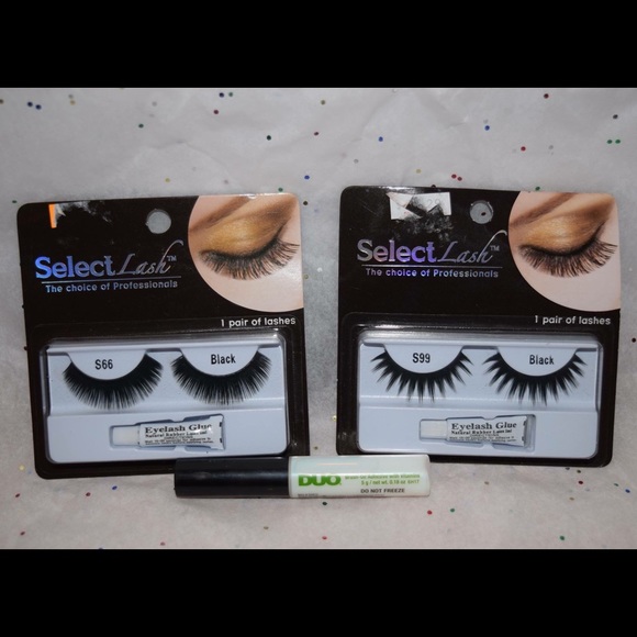 GREAT EYELASHES & DUO glue