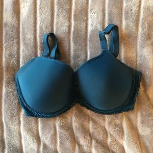 Wacoal Bra 36DDD Blue 36F (3D)