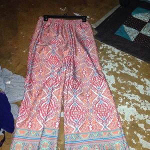 Flare leg pants