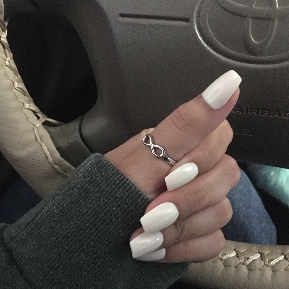Silver Infinity Symbol Ring