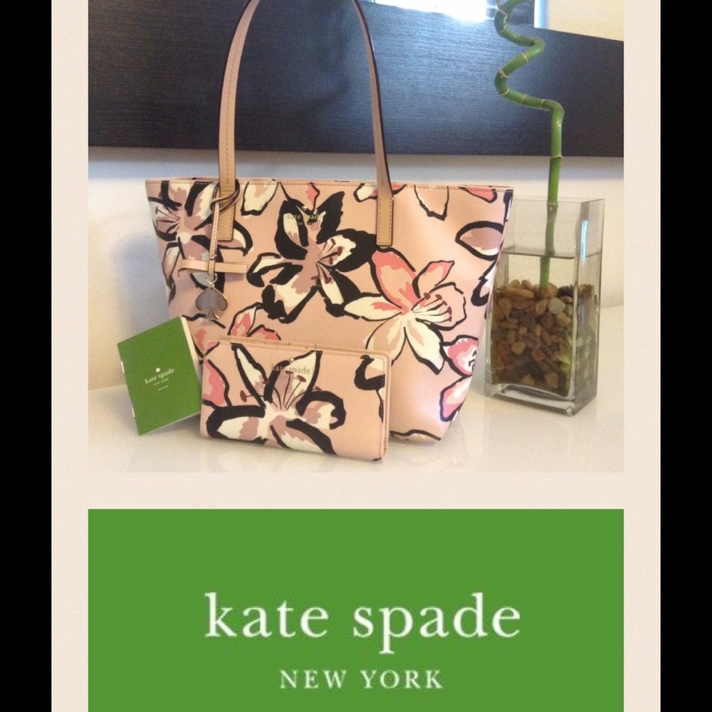 Kate spade tote/wallet