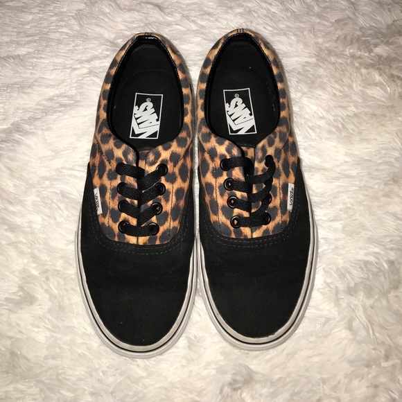 VANS leopard print