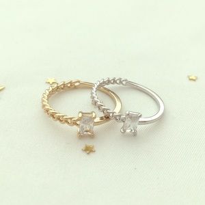 Unique square cubic ring