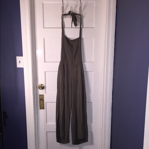 Green Overall Jumpsuit