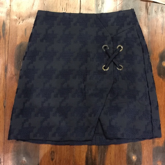 Zara dark blue skirt