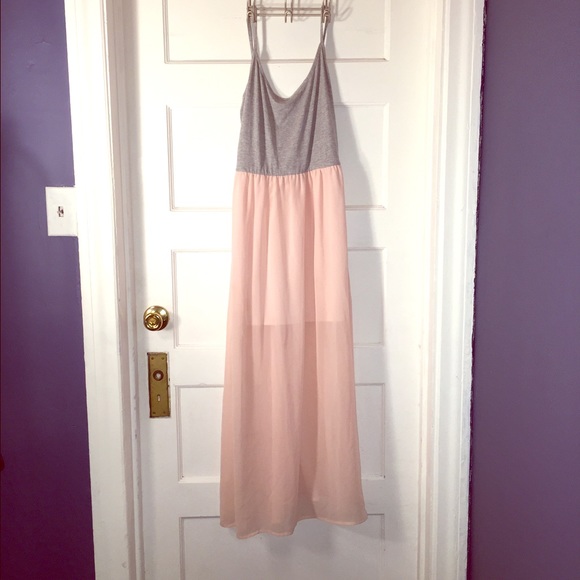 Rose Pink Maxi Dress