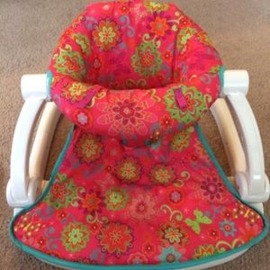 Floral print baby seat