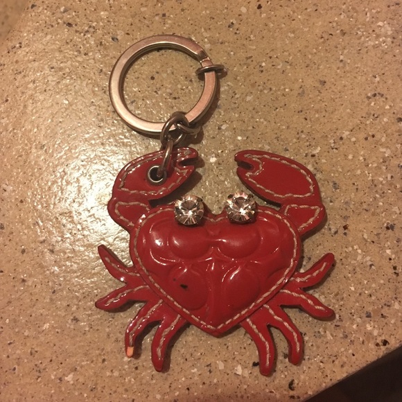 Coach crab 🦀 keychain