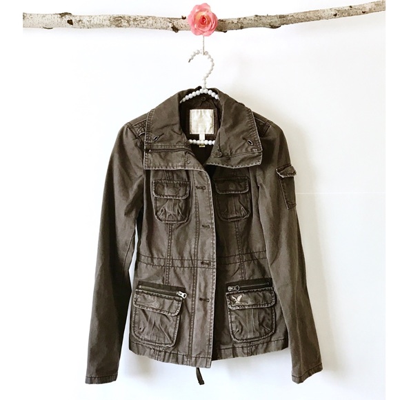 ❎SOLD❎ AEO Utility Jacket - Picture 2 of 5