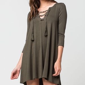 ⚠️SOLD⚠️Socialite Olive Dress