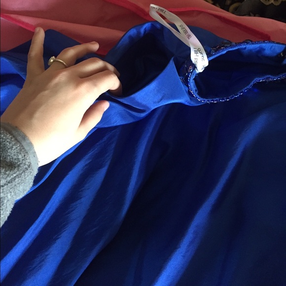 Sherri Hill 2 Piece Prom Dress - Picture 2 of 6