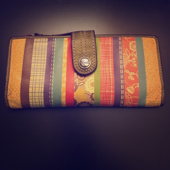 FOSSIL Tab Clutch Wallet - Vintage Collection