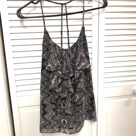 GUESS Sheer Spaghetti Strap Top