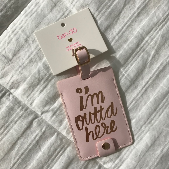 ban.do Accessories - ban.do Outta Here Luggage Tag